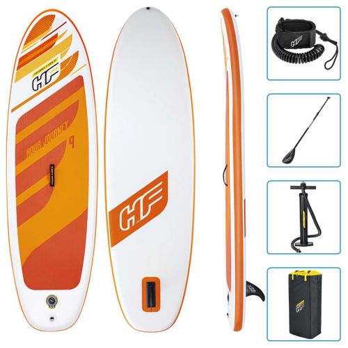 Bestway Ensemble De Planche ? Pagaie Gonflable Aqua Journey 65349