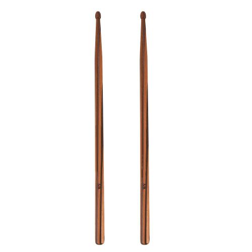 Paire De Baguettes De Batterie Durables En Bois D'erable En Forme De Goutte (40,6 X 1,5 Cm)