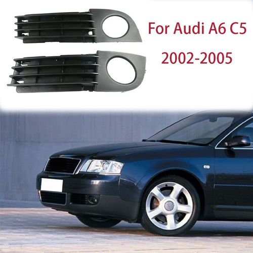 Paire De Calandre Infrieure De Pare-Chocs Avant Avec Trou Pour Phares Antibrouillard, Gauche Droite, Pour Audi A6 C5 2002 2003 2004 2005