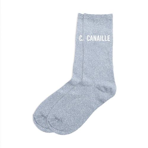 Paire De Chaussettes Paillettes Canaille Femme