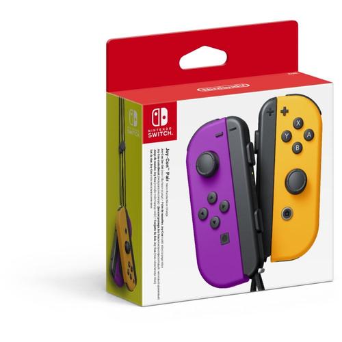 Manette Nintendo Joy-Con Sans Fil Orange Nintendo Pour Nintendo Switch, Nintendo Switch Lite