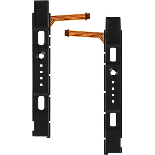 Paire De Pices De Rechange Pour Rail De Console - Rail Coulissant Droit Et Gauche Avec Cble Flexible - Pice De Fixation Compatible Avec Nin-Ten-Do Switch Console Ns