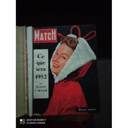 Pais Match 1952 Complete En 2 Volumesrelis