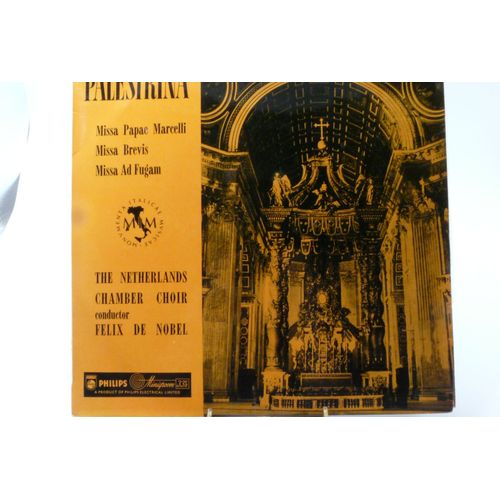 Palestrina : Messe Du Pape Marcel - Missa Brevis - Missa Ad Fugam - Palestrina,