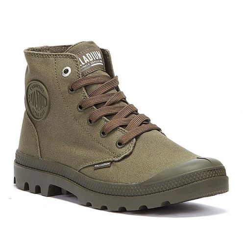 Palladium Bottes Pampa Hi Mono Chrome Vertes - 43