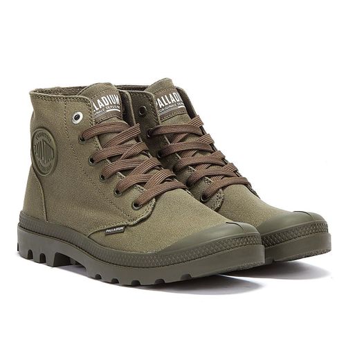 Palladium Bottes Pampa Hi Mono Chrome Vertes - 42
