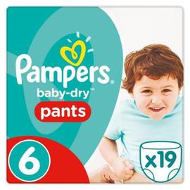 Pampers Baby-Dry Pants Taille 6 15+ kg - 19 Couches-culottes