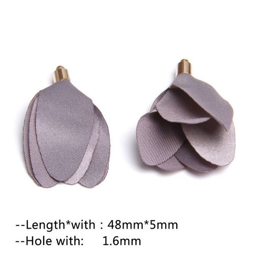 Pampilles De Fleurs En Tissu Faites  La Main Vintage, Porte-Cls, Sangles De Tlphone Portable, Boucle D'oreille, Pendentif, Bijoux, Bricolage Excutif, 10-20 Pices