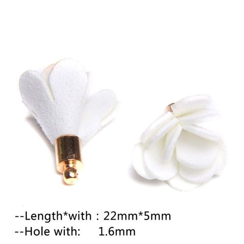 Pampilles De Fleurs En Tissu Faites  La Main Vintage, Porte-Cls, Sangles De Tlphone Portable, Boucle D'oreille, Pendentif, Bijoux, Bricolage Excutif, 10-20 Pices
