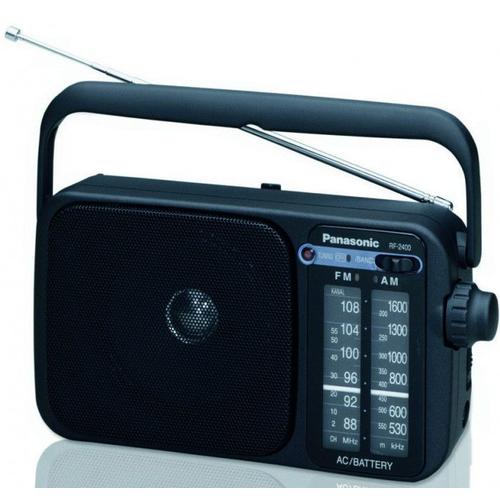 Panasonic-Rf-2400eg-K - Radio Portable - 0.77 Watt - Noir