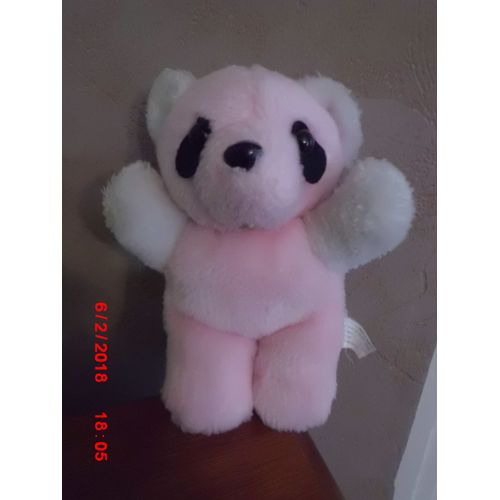 Panda Rose Et Blanc