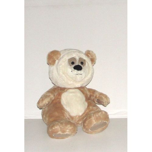 Pandou Doudou Peluche Ours Panda 36cm Pandou Toykimo