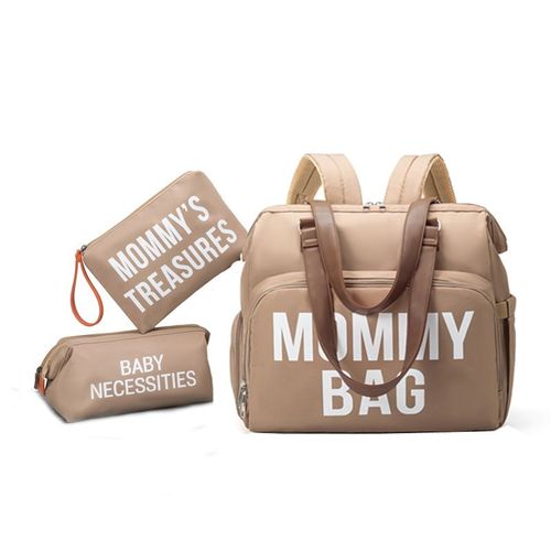 Pangdupun3-Sac  Langer De Grande Capacit Pour Pre Et Bb,Sac  Dos  Langer,Sacs  Dos Pour Papa,Ensemble De 3 Pices - Type Bleu #B