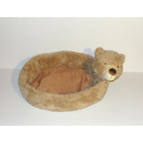 Panier A Chien Ou Chat En Peluche Tte D'ours Lit Animaux