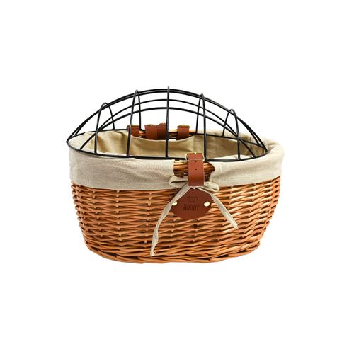 Panier De Vlo Avant En Osier Pour Chien Ou Chat