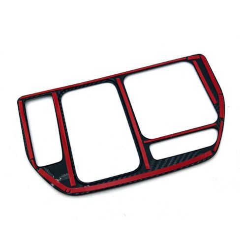Panneau De Changement De Vitesse, Pices Intrieures De Peinture, Garniture De Camion, Accessoires Abs, Aspect Fiber De Carbone, Commande Centrale
