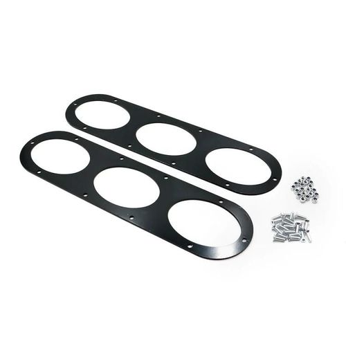 Panneau Diffuseur Universel De Drivation D'air De Pare-Chocs Arrire De Voiture-2 En 1 Par