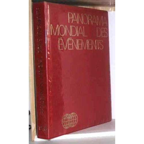 Panorama Mondial Des vnements 1976   de robert minder