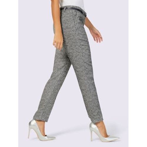 Pantalon 10% Laine - Creation L - Anthracite-cru Chin
