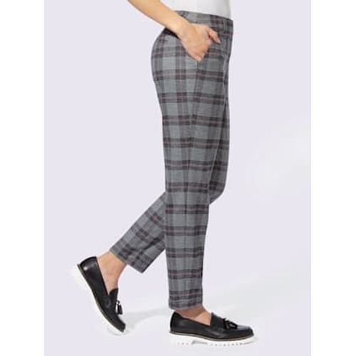 Pantalon  Carreaux Motif  Carreaux - Rick Cardona - Anthracite-Fuchsia  Carreaux