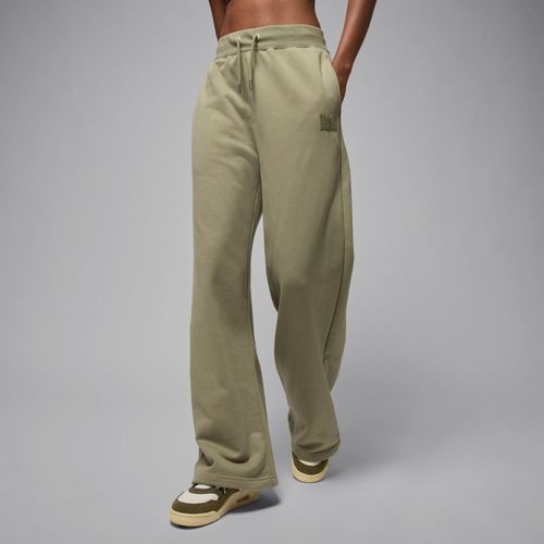 Pantalon  Ourlet Ouvert En Molleton Jordan Flight Fleece Pour Femme - Marron