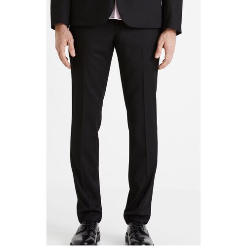 Pantalon De Costume Celio Club lgant Intemporel Look Professionnel Confort Silhouette Coupe Homme Couleur Noire Subtile Discrte Excel Choix Toute Occasion lgant Facile Entretenir Lavable Machine