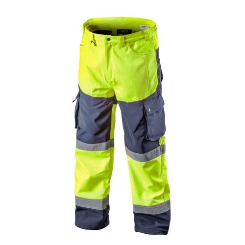 Pantalon De Travail, Rflchissant, Impermable, Jaune, Modle Visibilit, Taille M/50, Neo
