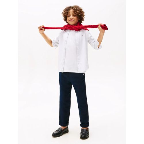 Pantalon En Lin Mlang  Cordon Linen Viscose Pant/Dark Blue - 92 Cm