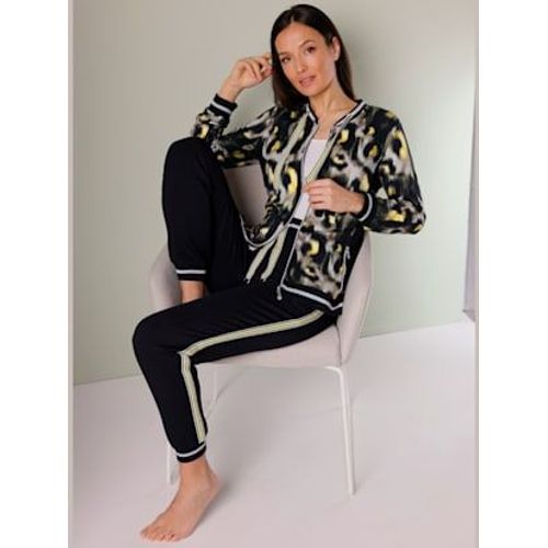 Pantalon En Modal Et Viscose Matire Sweat - Creation L Premium - Noir