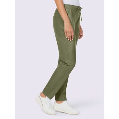 Pantalon En Synthtique Synthtique Joliment Brillant - Rick Cardona - Kaki