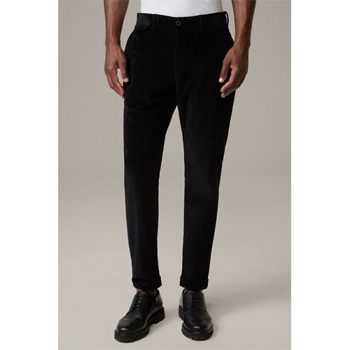 Pantalon En Velours Ctel Flex Cross Luc, Noir