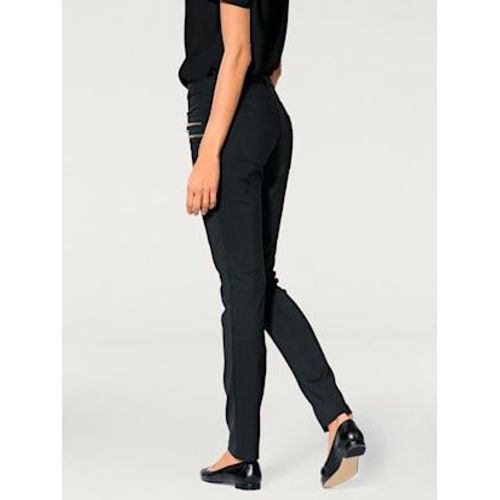Pantalon Extensible - Linea Tesini - Noir