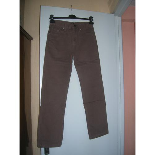 Pantalon Junior Byveti Coton 12 Ans Marron