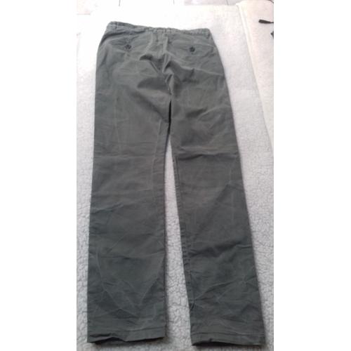 Pantalon Kaki Taille 40 Homme H&m Skinny Fit