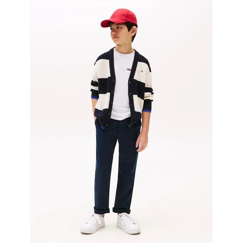 Pantalon Tiss Hilfiger Flag Emb Flag Woven Worker Pant/Dark Blue - 176 Cm