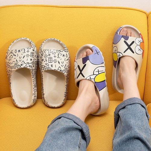 Pantoufles  Infrarouge Pour Hommes Et Femmes, Chaussures De Plage, Tendance, Pour L'extrieur, Yee Flip, Ssame Street, t - 35