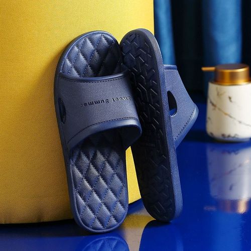 Pantoufles  Semelle Souple Pour Femmes Et Hommes, Chaussures Plates  Plateforme, Antidrapantes, Eva Pour Salon, Pantoufles D'intrieur, Chaussures D't, Nouvelle Collection - 38