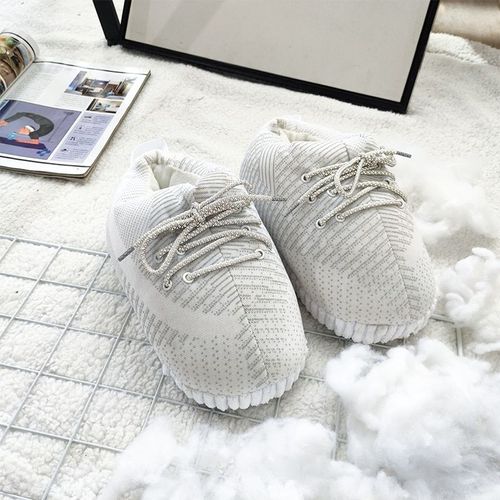 Pantoufles Chaudes D'hiver Pour Femmes Et Hommes, Mignonnes Pantoufles De Maison, Baskets Unisexes Taille Unique, Chaussures De Maison En Coton Pour Femmes Europennes - 38 1/2