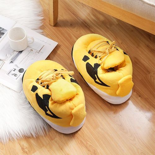 Pantoufles Chaudes D'hiver Pour Femmes Et Hommes, Mignonnes Pantoufles De Maison, Baskets Unisexes Taille Unique, Chaussures De Maison En Coton Pour Femmes Europennes - 36 1/2