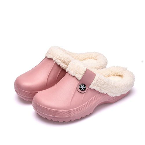 Pantoufles Chaudes Unisexes Pour La Maison, Sabots D'hiver, Pantoufles D'intrieur En Fourrure Pour Femmes, Nouvelles Tongs De Chaussures  La Mode, Mules