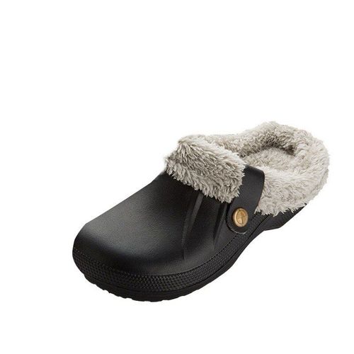 Pantoufles Chaudes Unisexes Pour La Maison, Sabots D'hiver, Pantoufles D'intrieur En Fourrure Pour Femmes, Nouvelles Tongs De Chaussures  La Mode, Mules