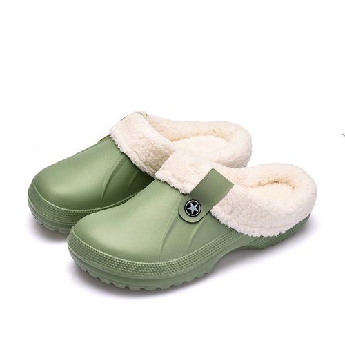Pantoufles Chaudes Unisexes Pour La Maison, Sabots D'hiver, Pantoufles D'intrieur En Fourrure Pour Femmes, Nouvelles Tongs De Chaussures  La Mode, Mules