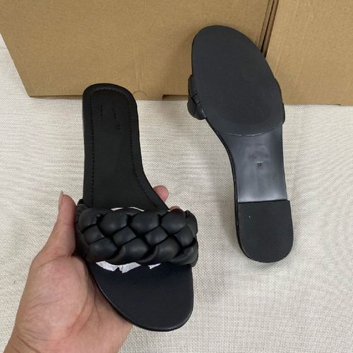 Pantoufles D't  Fond Plat Pour Femmes, Chaussures De Plage, Pantoufles De Styliste - 38