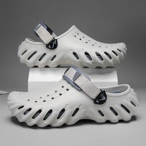 Pantoufles D't Dcontractes  Fond pais Pour Hommes,Antidrapantes,Eva, La Mode,Rsistantes  L'usure,Sandales D'intrieur Et De Plage Avec Tte