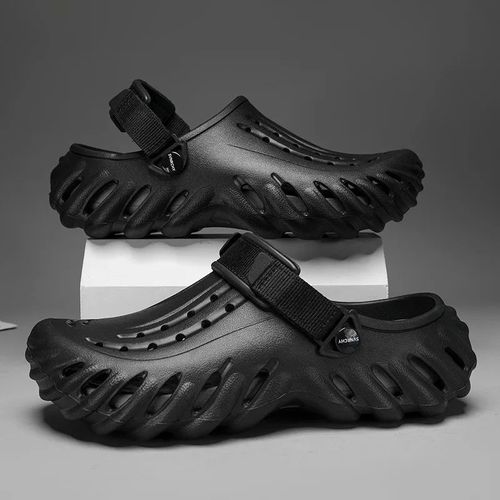 Pantoufles D't Dcontractes  Fond pais Pour Hommes,Antidrapantes,Eva, La Mode,Rsistantes  L'usure,Sandales D'intrieur Et De Plage Avec Tte