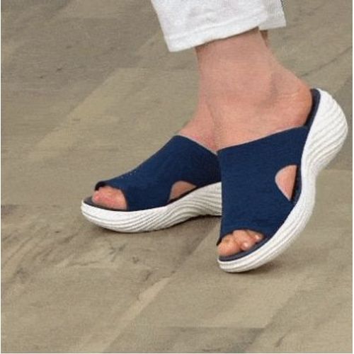 Pantoufles D't Pour Femmes, Chaussures De Plage En Plein Air, Grande Taille, Dcontractes, Confortables, Plate-Forme, 2021 - 43