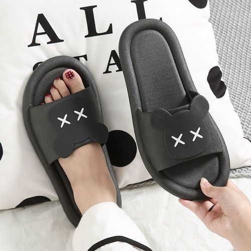 Pantoufles D't Pour Femmes, Chaussures Mignonnes  Bout Ouvert Et  Plate-Forme Basse, Tongs Pour Femmes, Maison Intrieure, Diapositives De Plage Plates Pour Femmes, 2020