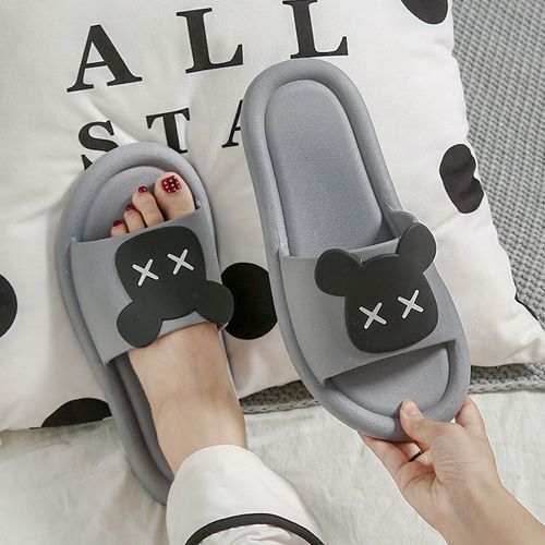 Pantoufles D't Pour Femmes, Chaussures Mignonnes  Bout Ouvert Et  Plate-Forme Basse, Tongs Pour Femmes, Maison Intrieure, Diapositives De Plage Plates Pour Femmes, 2020