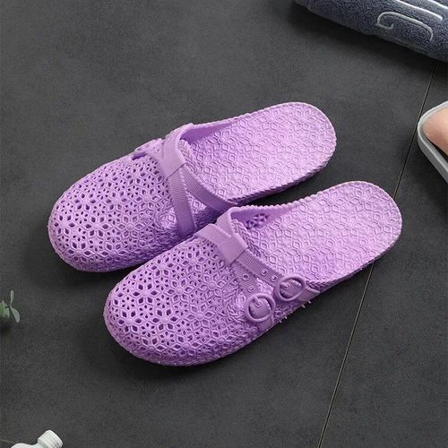 Pantoufles D'extrieur Ajoures  Enfiler Pour Femme,Chaussures Troues, La Mode,Pour La Maison,Style Dcontract - 40