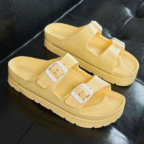 Pantoufles D'extrieur Confortables Et Antidrapantes Pour Femmes, Chaussures Dcontractes D'intrieur Et De Maison, Nouvelle Collection 2020 - 35